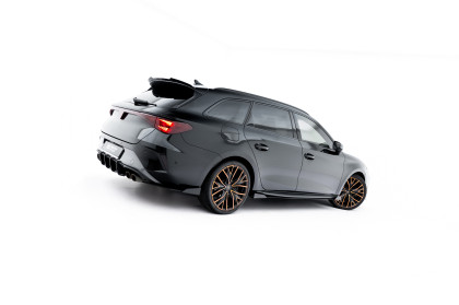 Prahové lišty Street pro + flaps Cupra Leon ST / Hatchback Aero Mk1 / Mk1 Facelift černé