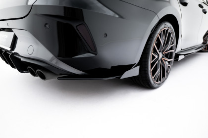 Flaps pro splittery zadní bační Street Pro Cupra Leon ST Mk1 Facelift černé