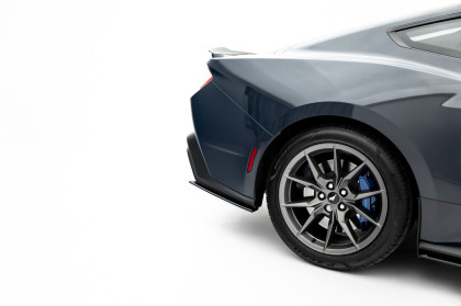 Splittery zadní boční Street Pro Ford Mustang Dark Horse Mk7 černo červené