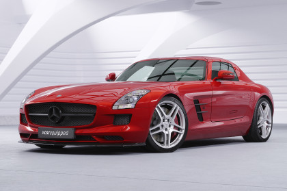 Spoiler pod přední nárazník CSR CUP pro Mercedes Benz SLS AMG (197) - carbon look lesklý