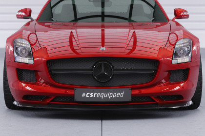 Spoiler pod přední nárazník CSR CUP pro Mercedes Benz SLS AMG (197) - carbon look lesklý