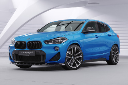 Spoiler pod přední nárazník CSR CUP pro BMW X2 F39 M-Paket - černý matný