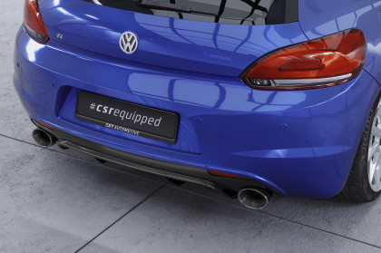 Spoiler pod zadní nárazník CSR -  VW Scirocco 3 R 10-12 černý matný