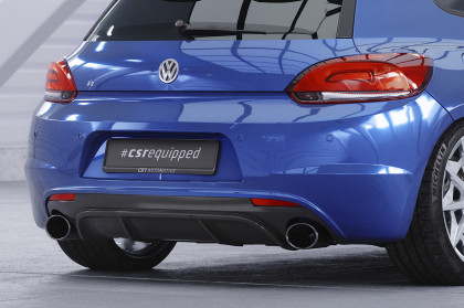 Spoiler pod zadní nárazník CSR -  VW Scirocco 3 R 10-12 černý matný