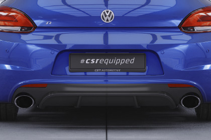 Spoiler pod zadní nárazník CSR -  VW Scirocco 3 R 10-12 černý matný