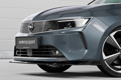 Spoiler pod přední nárazník CSR CUP pro Opel Astra L Sports Tourer 2022- černá struktura