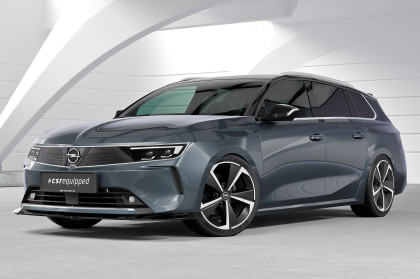 Spoiler pod přední nárazník CSR CUP pro Opel Astra L Sports Tourer 2022- černá struktura