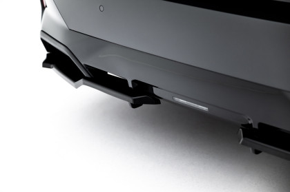 Spoiler zadního narázníku V.1 BMW 5 / i5 M-Pack Sedan / Touring G60 / G61 černý lesklý plast