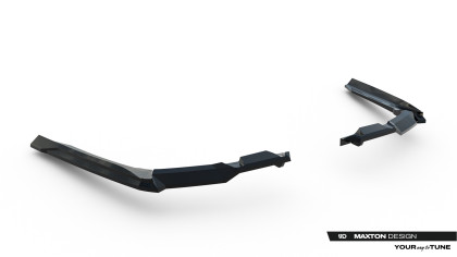 Spoiler zadního narázníku V.1 BMW 5 / i5 M-Pack Sedan / Touring G60 / G61 černý lesklý plast