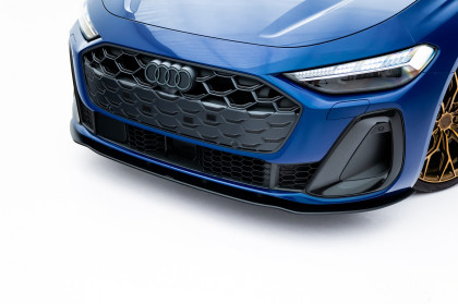 Street pro spoiler pod nárazník lipa Audi A5 S-Line / S5 Sedan / Avant B10 černo červený