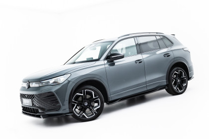 Prahové lišty Volkswagen Tiguan R-Line Mk3 černý lesklý plast