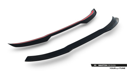 Prodloužení spoileru Volkswagen Tiguan R-Line Mk3  černý lesklý plast