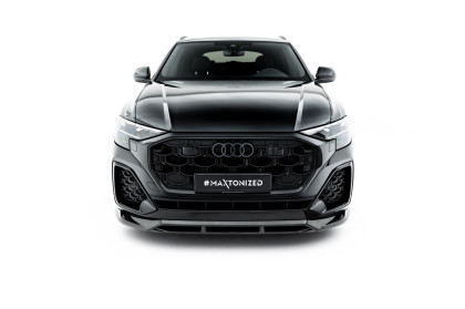 Spoiler pod nárazník lipa Audi SQ8 / Q8 S-Line Mk1 Facelift carbon