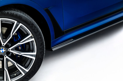 Prahové lišty BMW X7 M-Pack G07 carbon