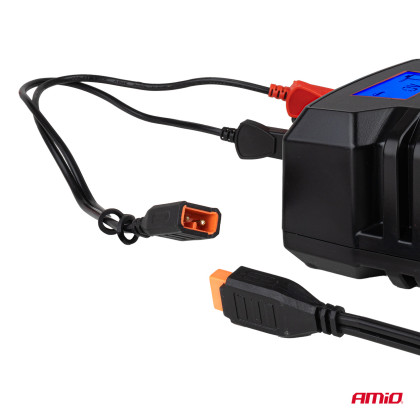 Nabíječka digitální AGM GEL STD LiFePo4 MAX 8A 12/24V PRO HOOK AMIO-04533