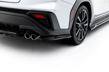 Splittery zadní boční Subaru WRX STI Mk2 černý lesklý plast