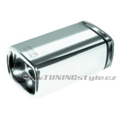 Sportovní výfuk ULTER SPORT Univerzální , koncovka single 100x75mm vlevo