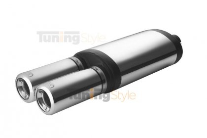Sportovní výfuk ULTER SPORT Univerzální ,tlumič 450mm double 80mm 3