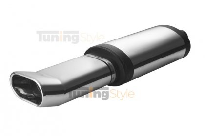 Sportovní výfuk ULTER SPORT Univerzální ,tlumič 450mm single 145x75mm DTM 1