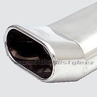 Sportovní výfuk ULTER SPORT Univerzální .koncovka single 145x75mm DTM typ I vpravo