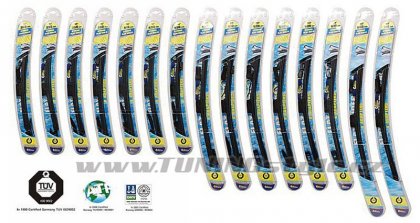 Stěrač FLAT MULTI  710mm - 8 adaptérů