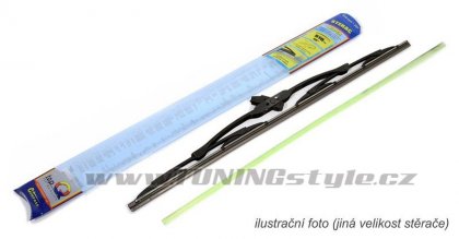 Stěrač kovový TOPQ  660 mm GRAFIT