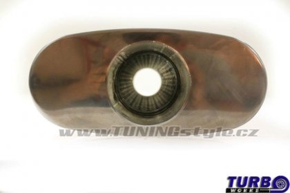 Střední díl výfuku TurboWorks LT 304SS Center 2,25