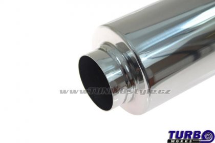 Střední díl výfuku TurboWorks X113D 2,75' 304SS
