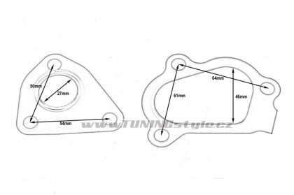 Těsnění turba Fiat Opel 1.3 Cdti Jtd
