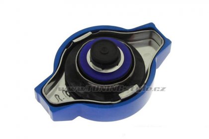 Víčko nádrže chladící kapaliny D1Spec 15mm 1.1Bar Blue