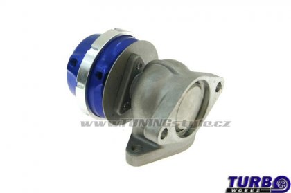 Wastegate venkovní TurboWorks 38mm 0,5 Bar Blue
