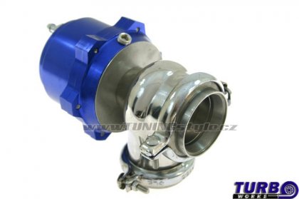 Wastegate venkovní TurboWorks 44mm 1,0 Bar V-Band Blue