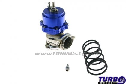 Wastegate venkovní TurboWorks 44mm 1,0 Bar V-Band Blue
