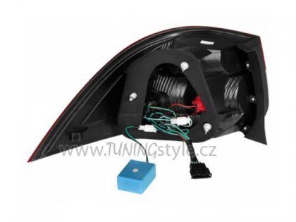 Zadní světla LED - VW Golf V/VI Variant 07- červená/chrom