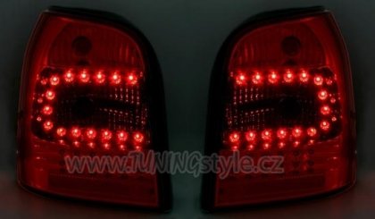 Zadní světla LED Audi A4 B5 Avant 94-01 červená