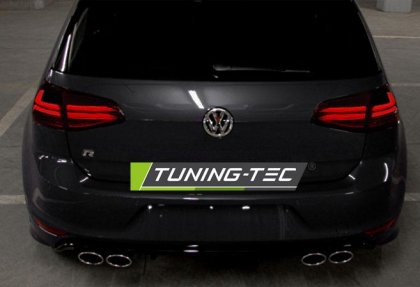 Zadní světla LED bar VW Golf 7 kouřová