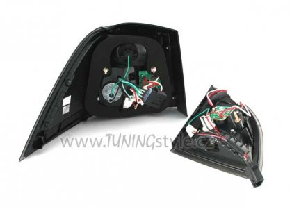 Zadní světla LED BMW E61 touring  kouřová 04-07
