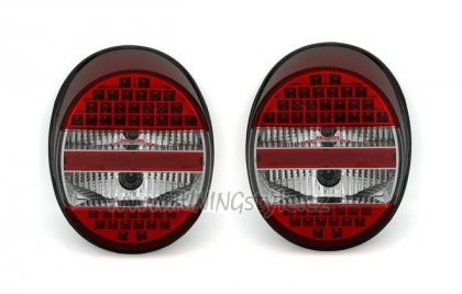 Zadní světla LED VW Brouk 1303 73-85 červená