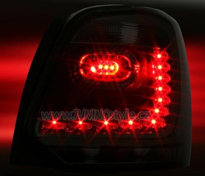 Zadní světla s LED VW Polo 6R 09- kouřová