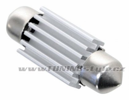 Žárovka 3 SMD LED 12V suf. SV8.5 38mm s rezistorem CAN-BUS ready bílá