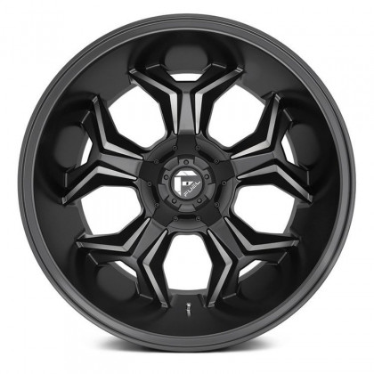 Alloy wheel D605 Avenger Matte Black/Dark Tint Fuel