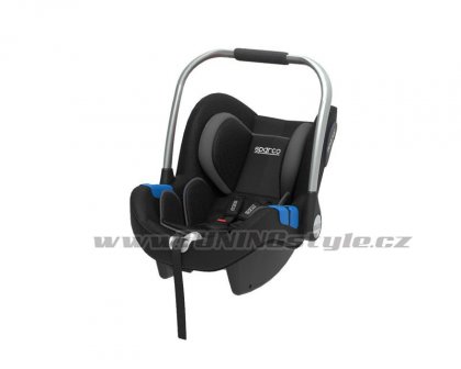 Autosedačka dětská SPARCO F300i ISOFIX GRUPA 0 ( 0-13kg ) šedá