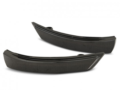 Blinkry boční LED do zrcátek, dynamické Ford Focus 08-17/ Mondeo 10-14 kouřové