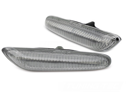 Blinkry boční LED dynamické BMW E46 / E60 / E87 / E84 / E90 bílé