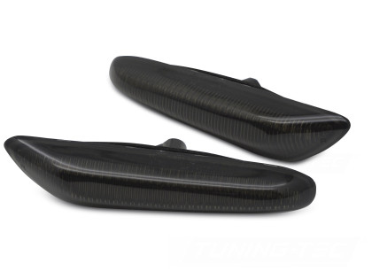 Blinkry boční LED dynamické v2 BMW E46 / E60 / E87 / E84 / E90 kouřové