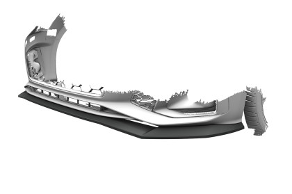 Cup-Spoilerlippe für Audi A5 F5 Sportback CSL929-S