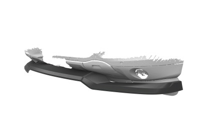 Cup-Spoilerlippe mit ABE für Porsche Cayenne (Typ 9PA) CSL849-G