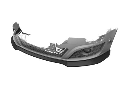 Cup-Spoilerlippe mit ABE für Seat Leon 2 (Typ 1P) CSL876-M