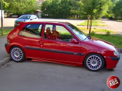 Dokładki Progów Citroen Saxo < AF >