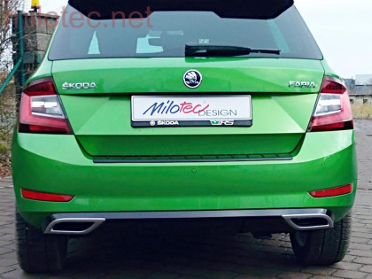 Dummy - koncovky výfuku, Fabia III, Facelift, Monte Carlo,18-